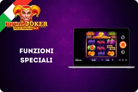 Funzioni speciali di Royal Joker